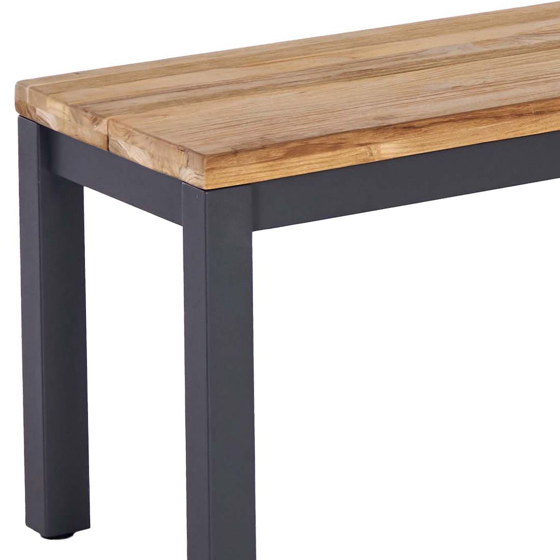 OUTLIV. Kobe Gartenbank 200 cm Aluminium/Teak