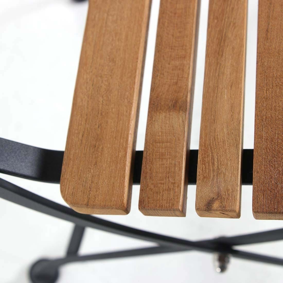 OUTLIV. Lindau Biergartenklappstuhl Stahl/Teak