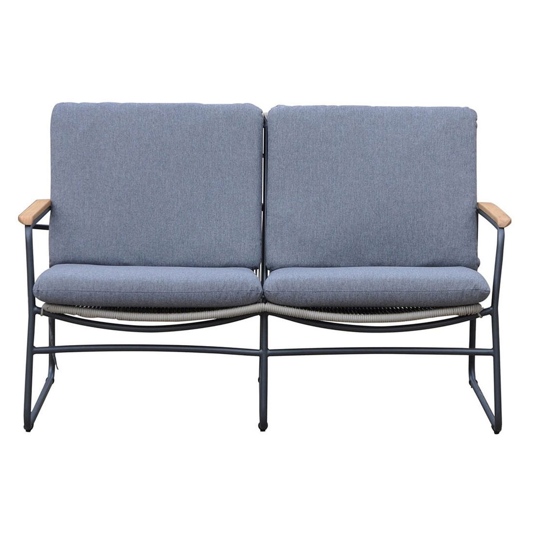 OUTLIV. Maranello Loungeset 4-tlg. Stahl/Rope