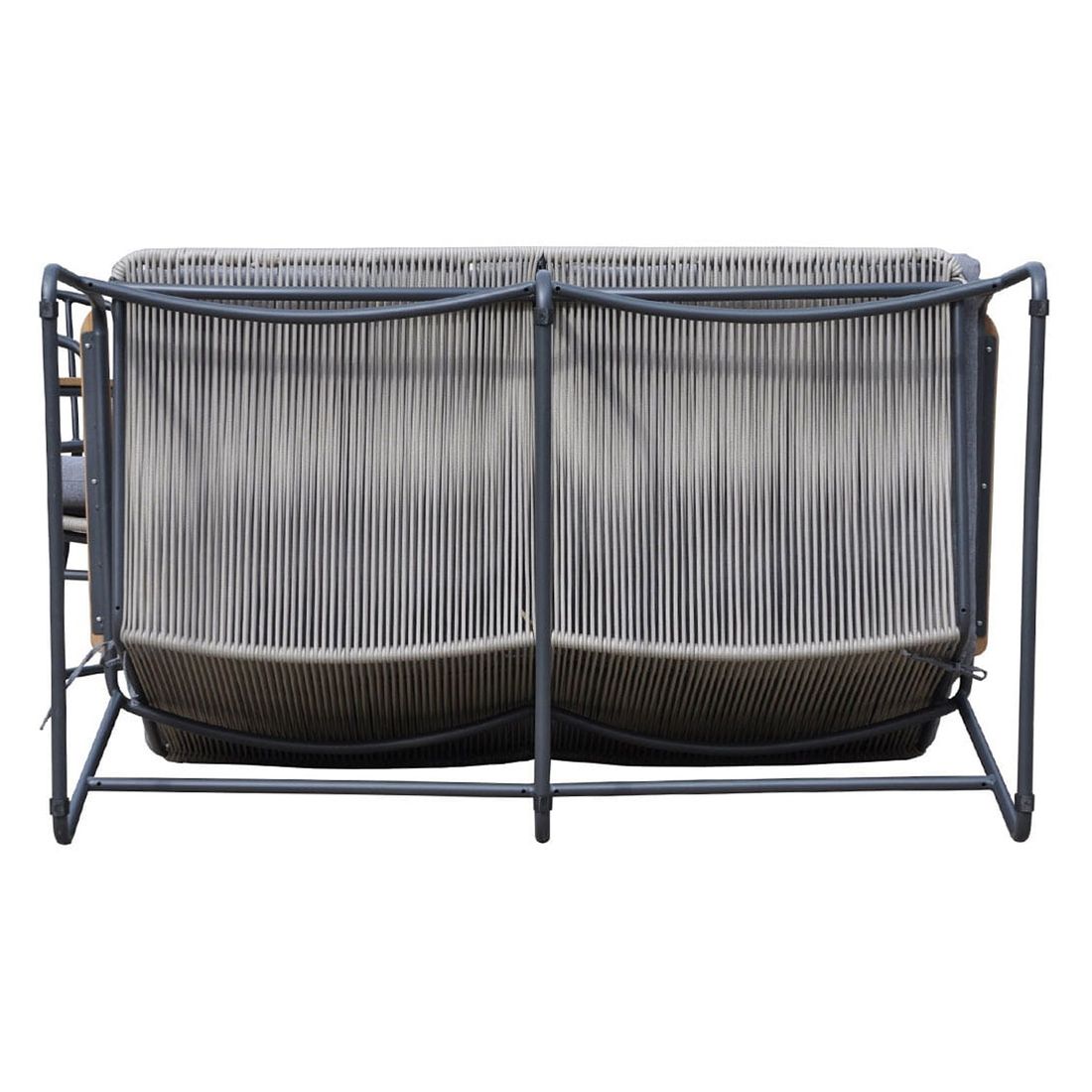 OUTLIV. Maranello Loungeset 4-tlg. Stahl/Rope