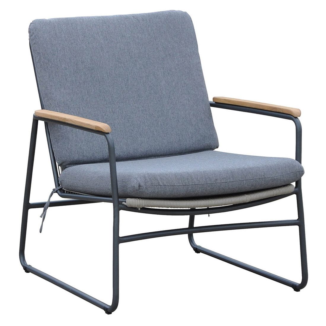 OUTLIV. Maranello Loungeset 4-tlg. Stahl/Rope