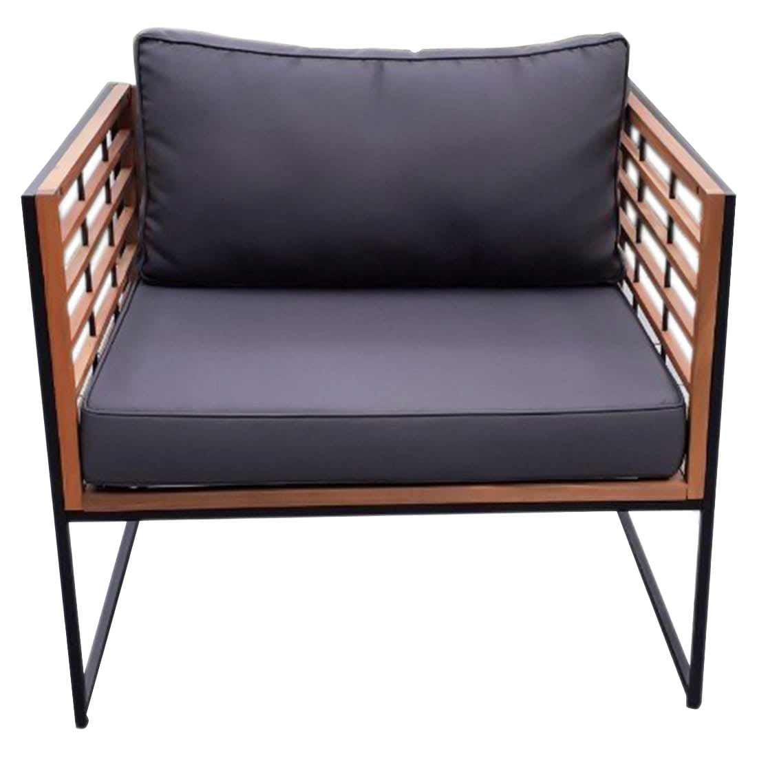 OUTLIV. Maui Loungeset 4-tlg. Stahl/Akazie/Polster
