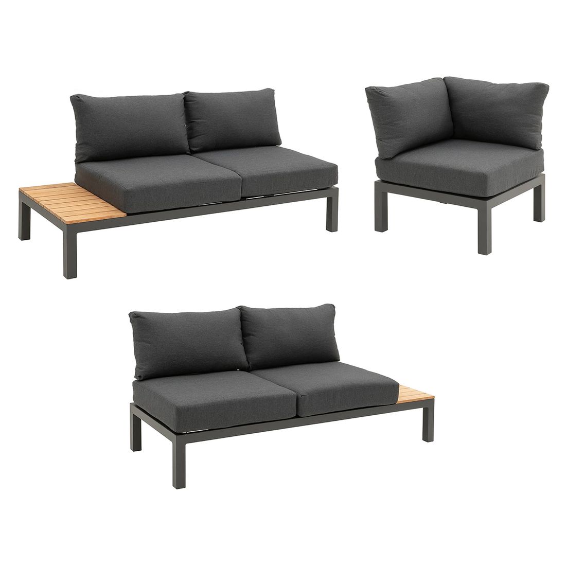 OUTLIV. Merida Ecklounge Aluminium/Polyester
