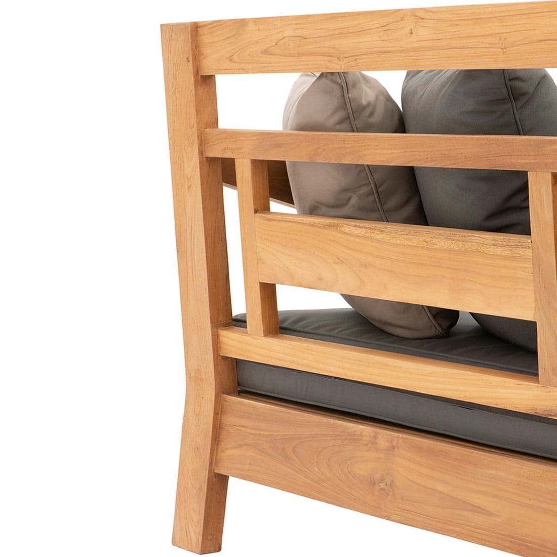 OUTLIV. Mojo Gartensofa Teak/Sunproof