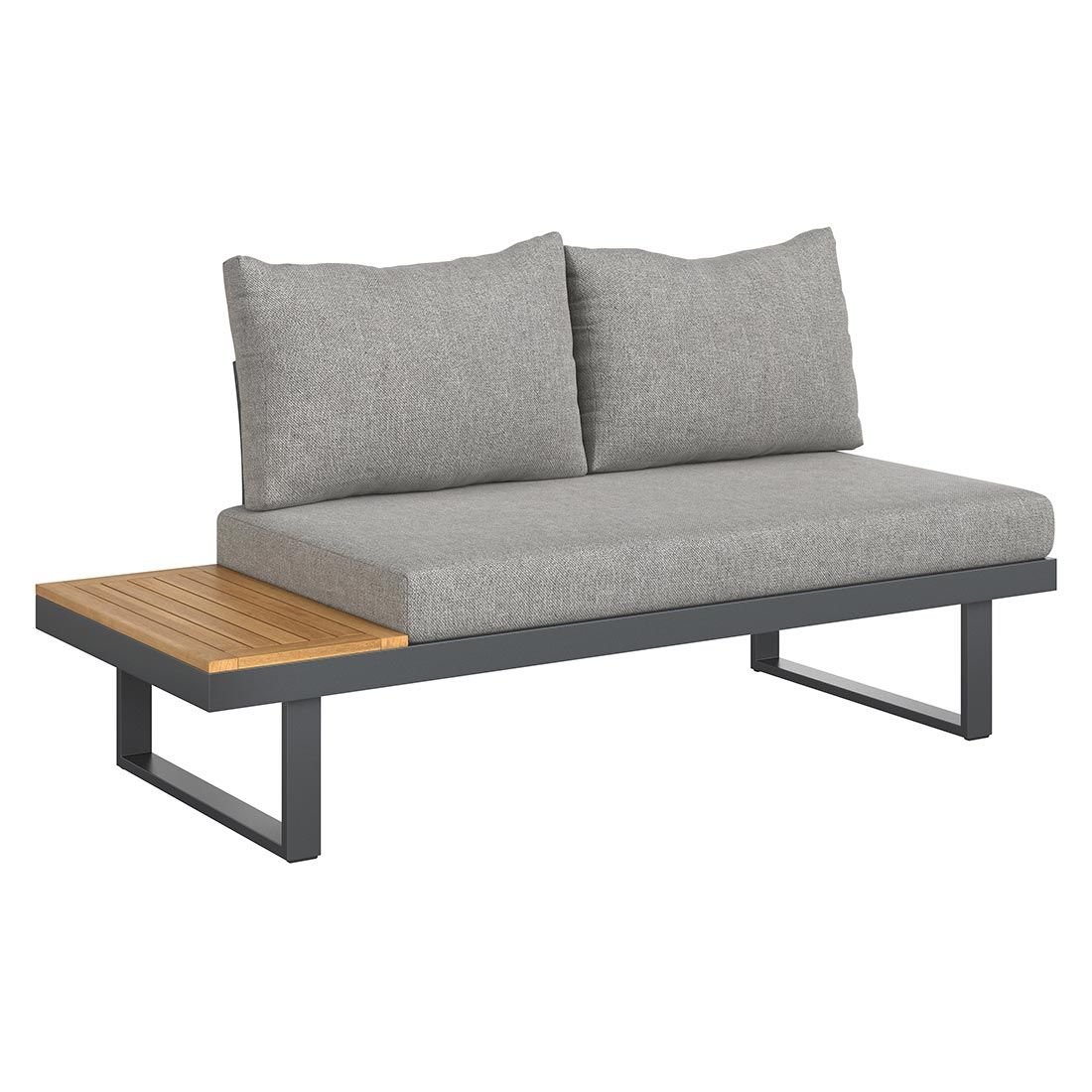 OUTLIV. Naxos Ecklounge Aluminium/Akazie inkl. Kissen