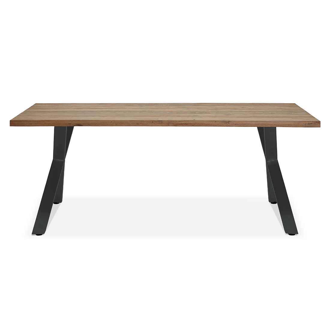 OUTLIV. Hudson Gartentisch 200x100cm Edelstahl/TeakRecycelt