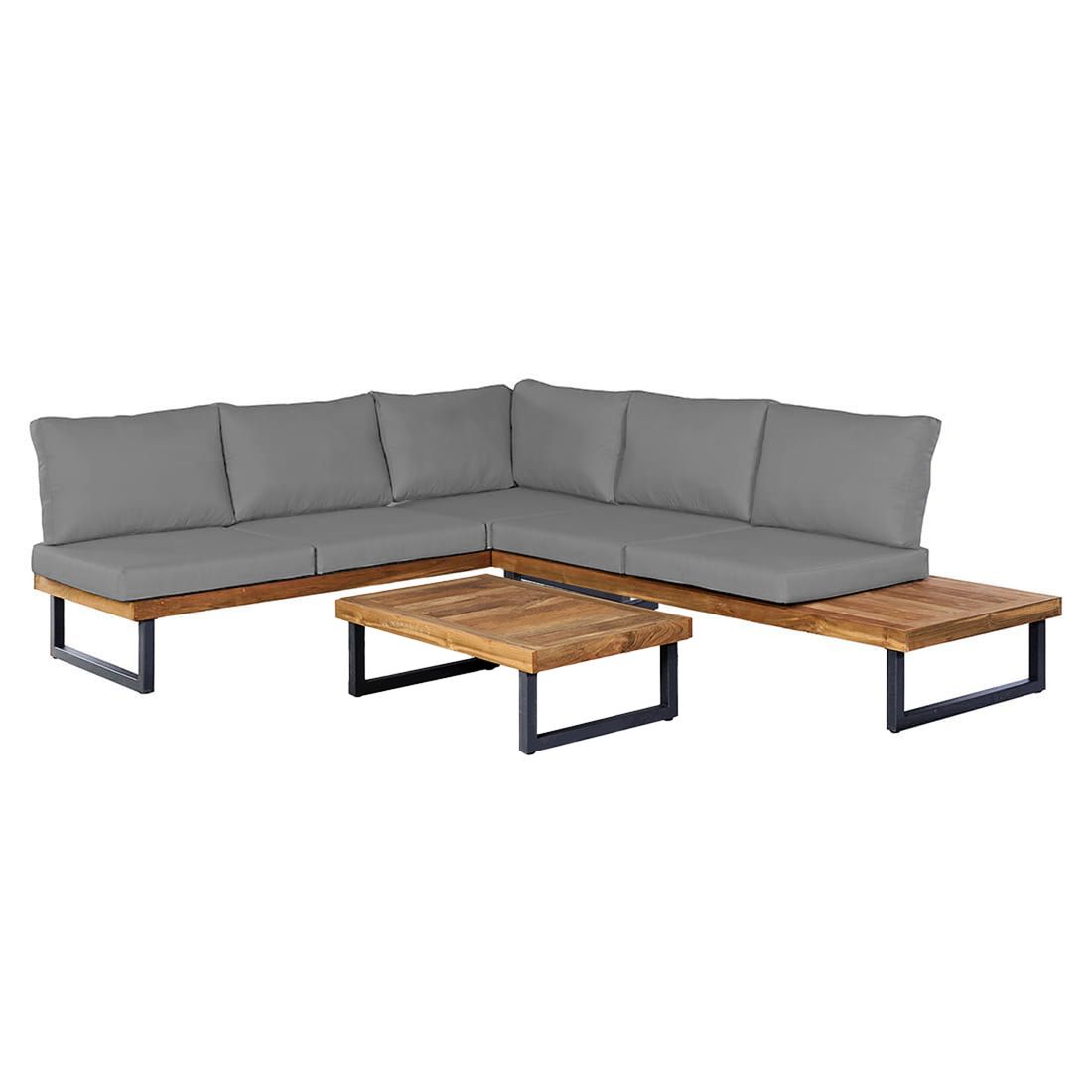 OUTLIV. Orleans Ecklounge 3-tlg. Stahl/Suntex