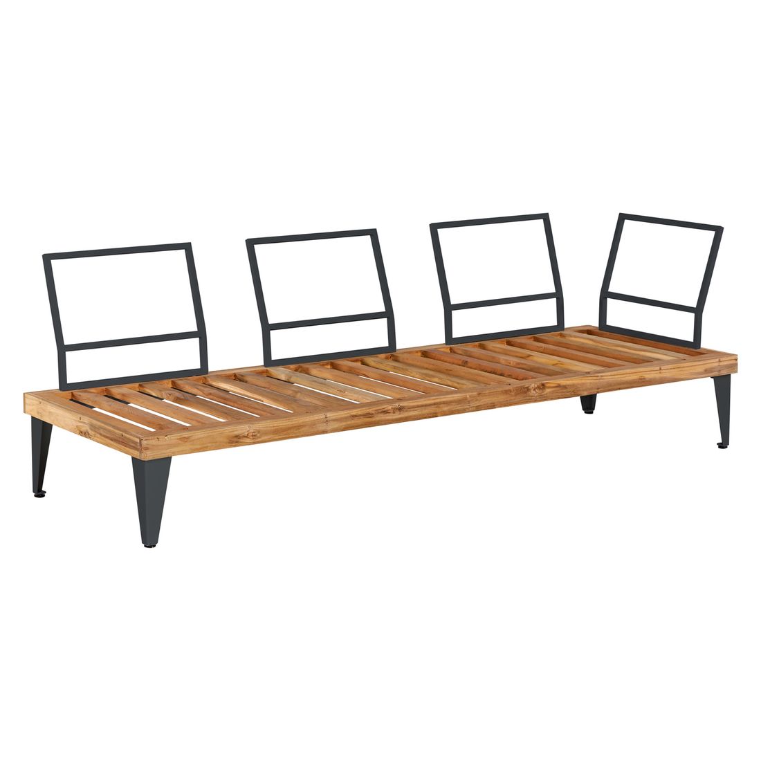 OUTLIV. Oro Ecklounge 3-tlg. Stahl/Suntex