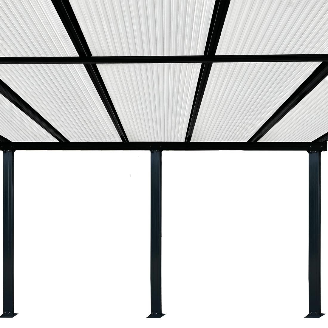 OUTLIV. Patio Terrassenüberdachung 312x305,5 cm Aluminium