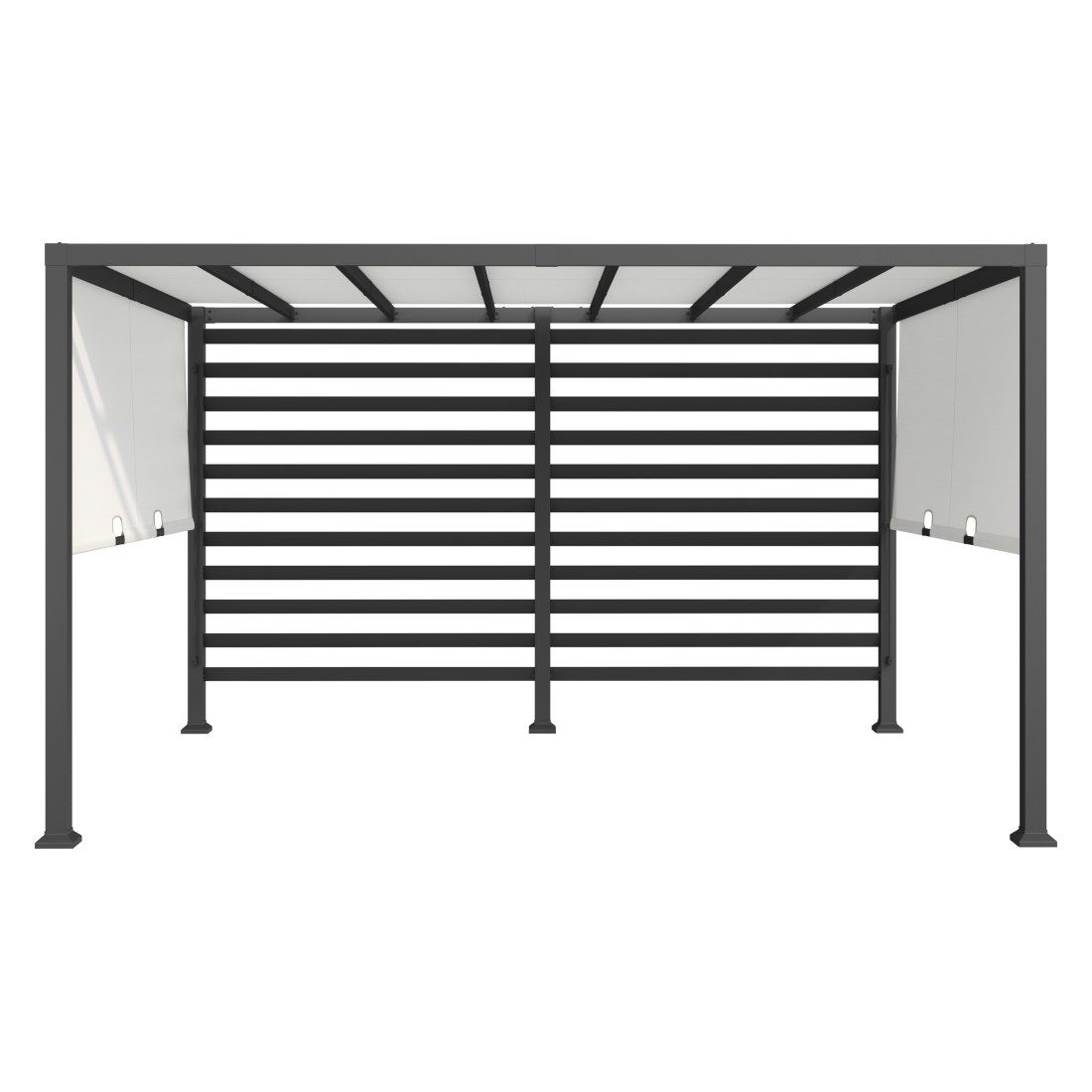 OUTLIV. Gartenpergola 305x366cm Stahl/Stoff