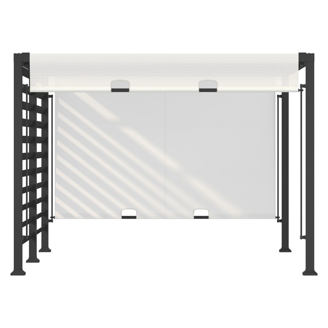 OUTLIV. Gartenpergola 305x366cm Stahl/Stoff