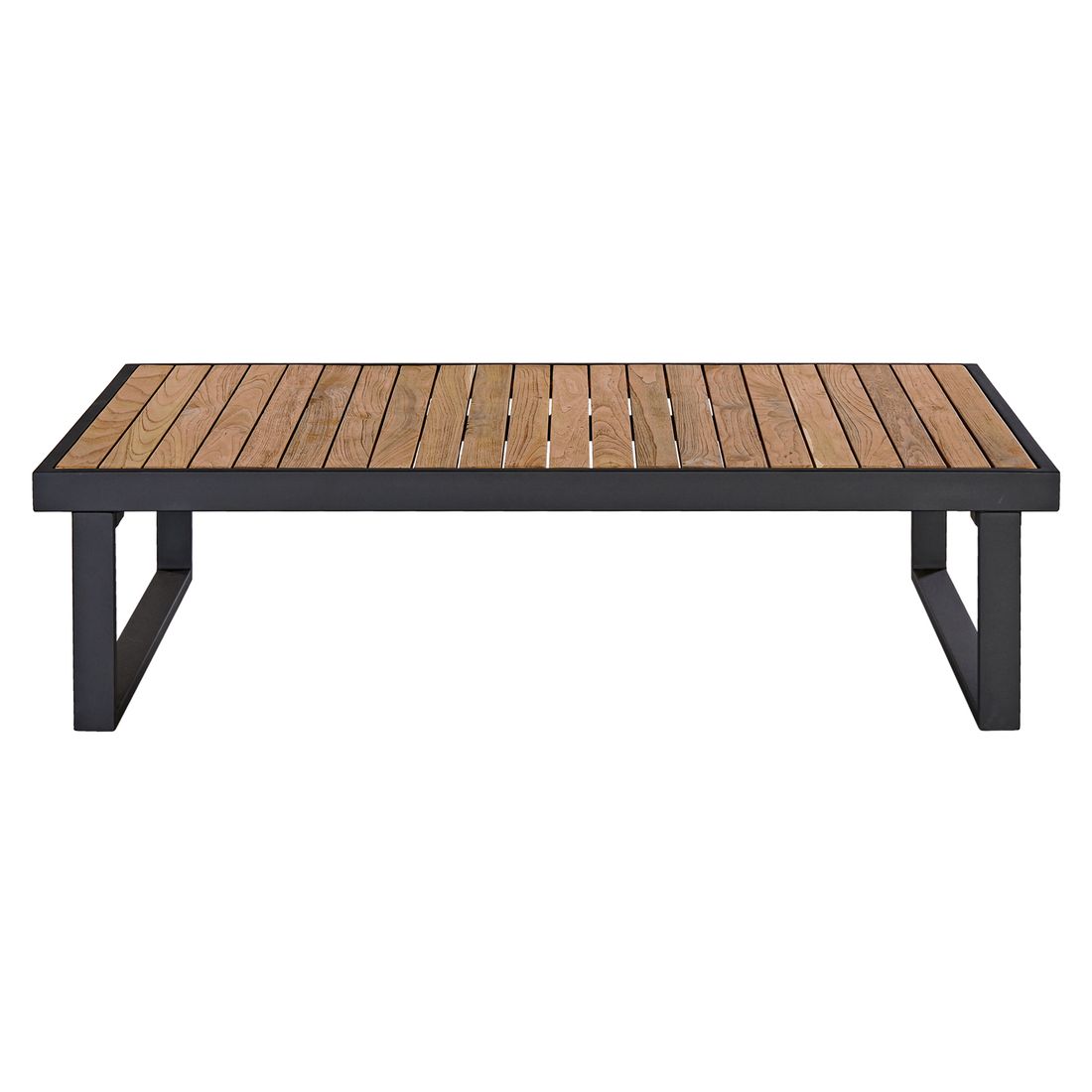 OUTLIV. Rhodos Lounge-Gruppe 4-tlg. Aluminium/Teak/Olefin