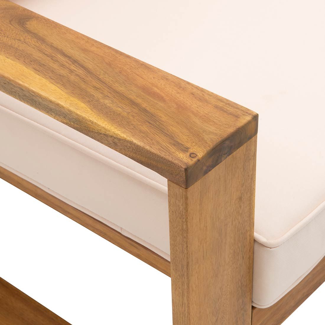 OUTLIV. Santa Cruz Loungesessel Akazie/Polyester