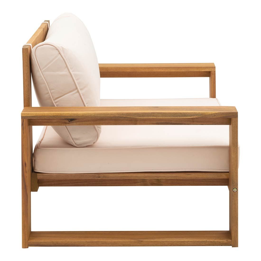 OUTLIV. Santa Cruz Loungesessel Akazie/Polyester