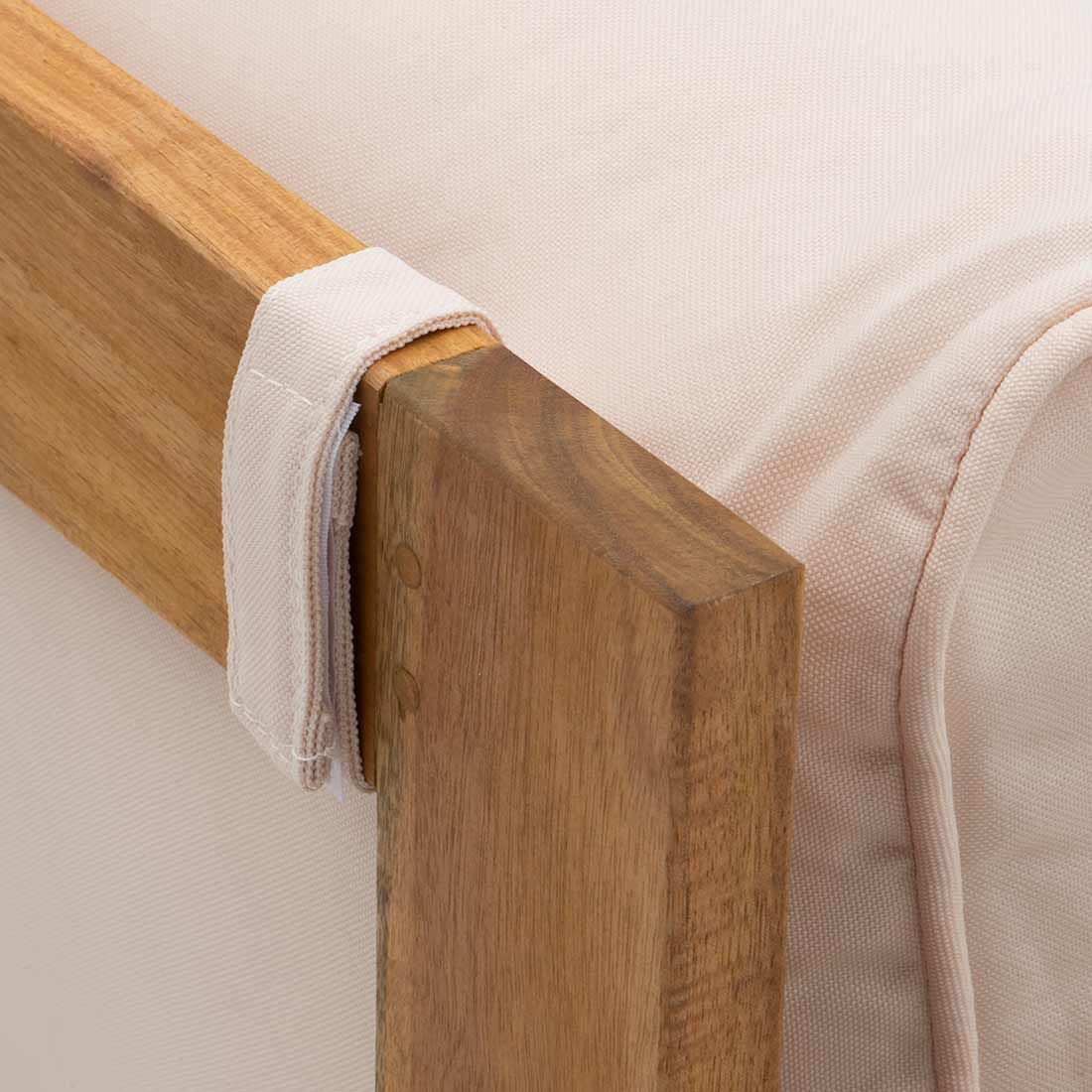 OUTLIV. Santa Cruz Loungesessel Akazie/Polyester
