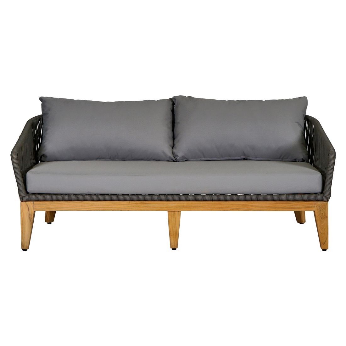 OUTLIV. Santorin Lounge-Gruppe 4-tlg. Teak/Rope/Olefin