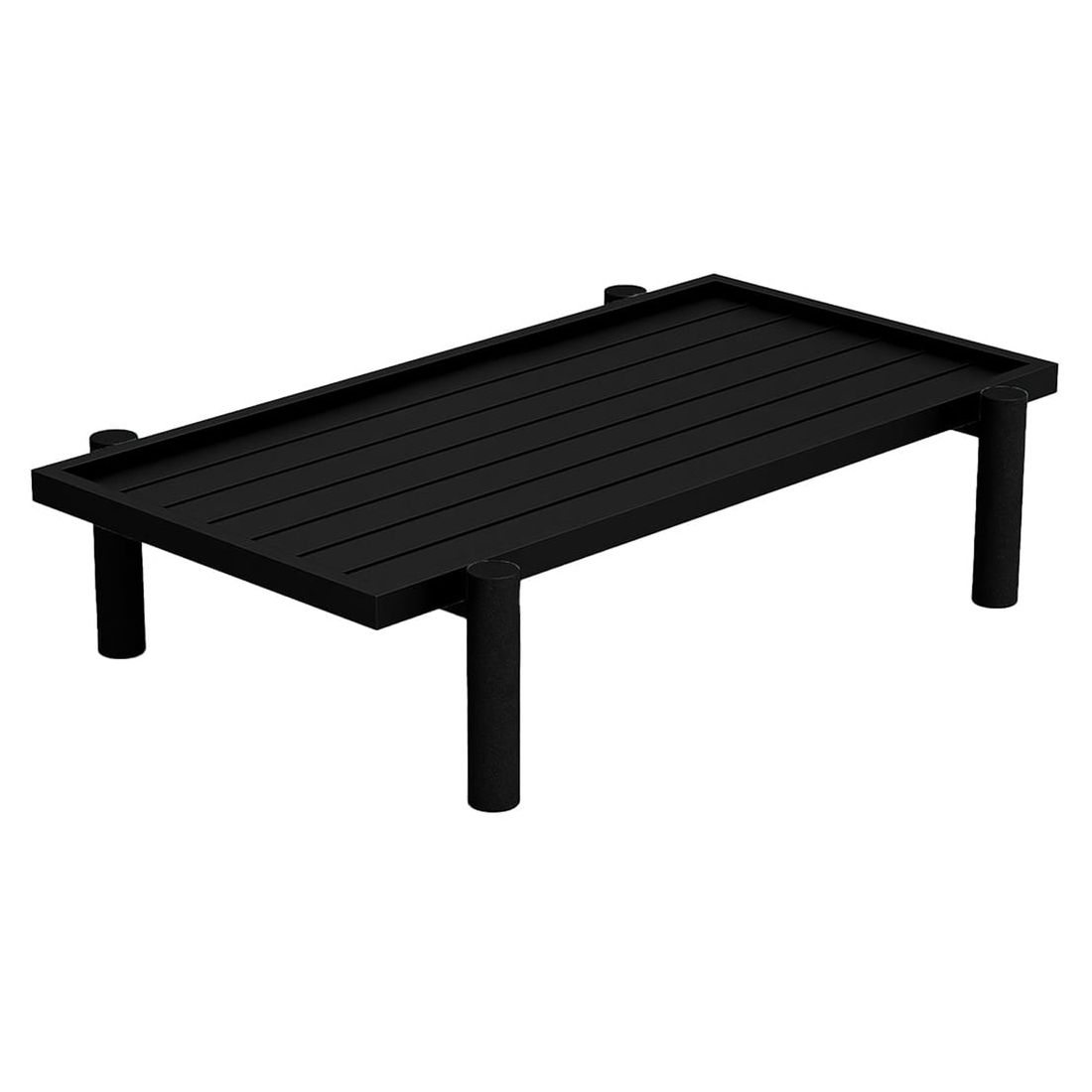 OUTLIV. by Detlef Steves Twins Ecklounge 3-tlg. Aluminium/Sunbrella