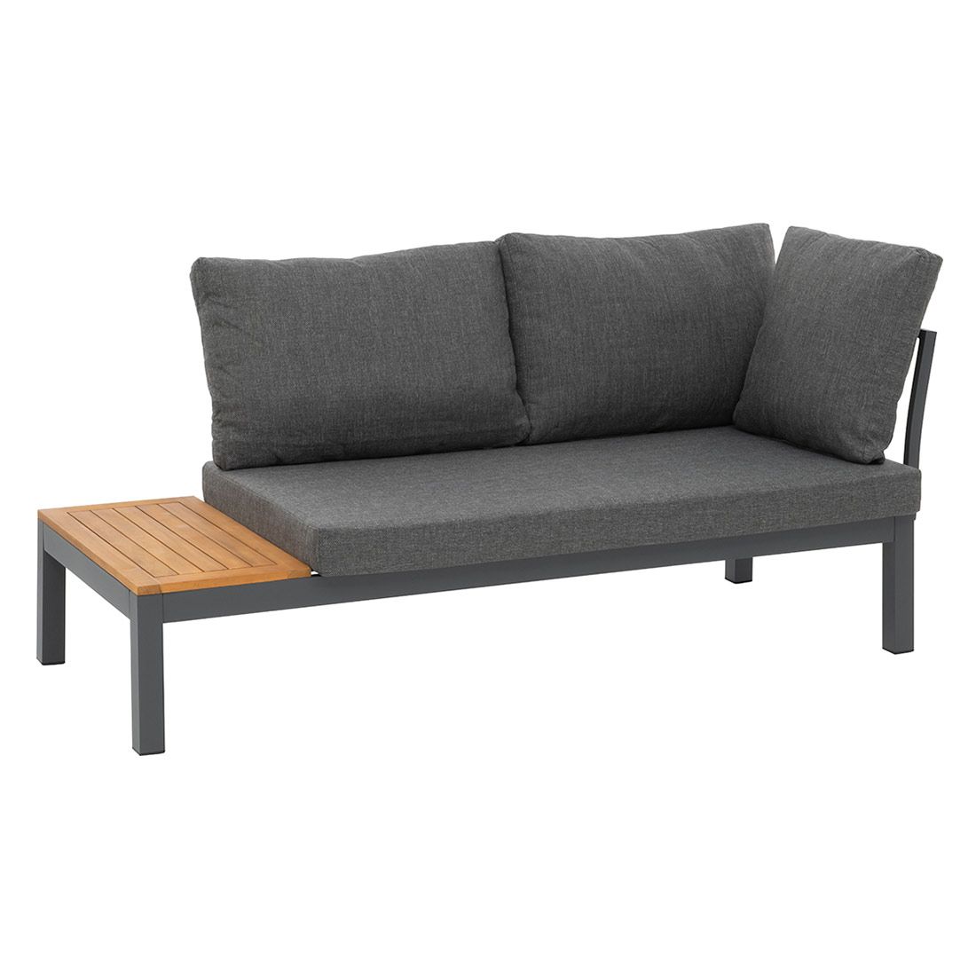 OUTLIV. Venedig Ecklounge 4-tlg. Aluminium/Akazie