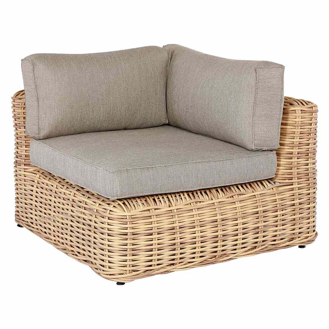 OUTLIV. Yate Ecklounge 4tlg. Geflecht/Olefin
