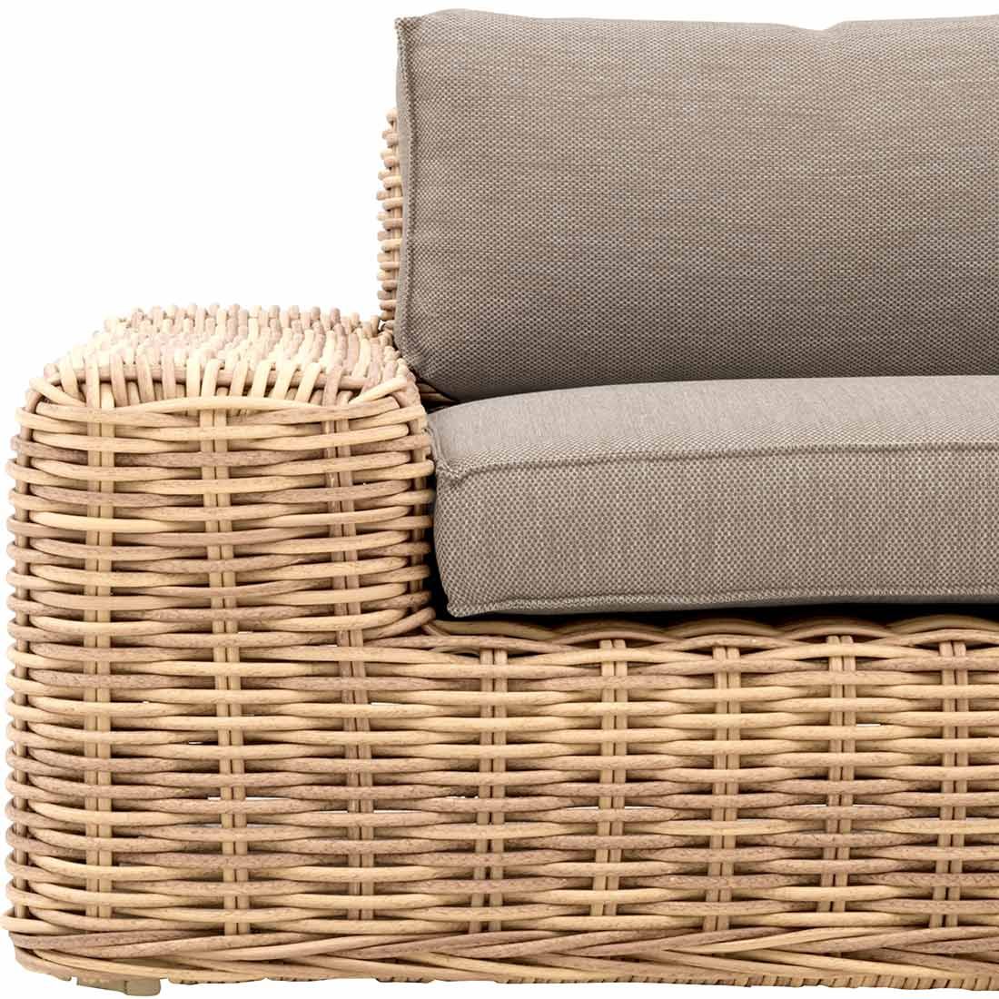 OUTLIV. Yate Ecklounge 4tlg. Geflecht/Olefin