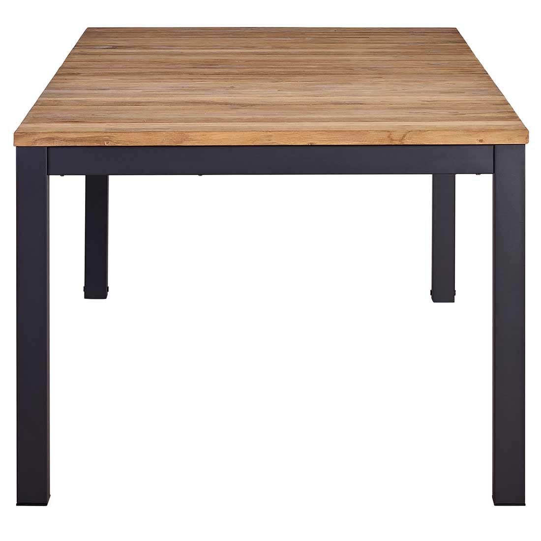 OUTLIV. Zui Diningset 7-tlg. Tisch 180/260x100cm Aluminium/Teak recycelt
