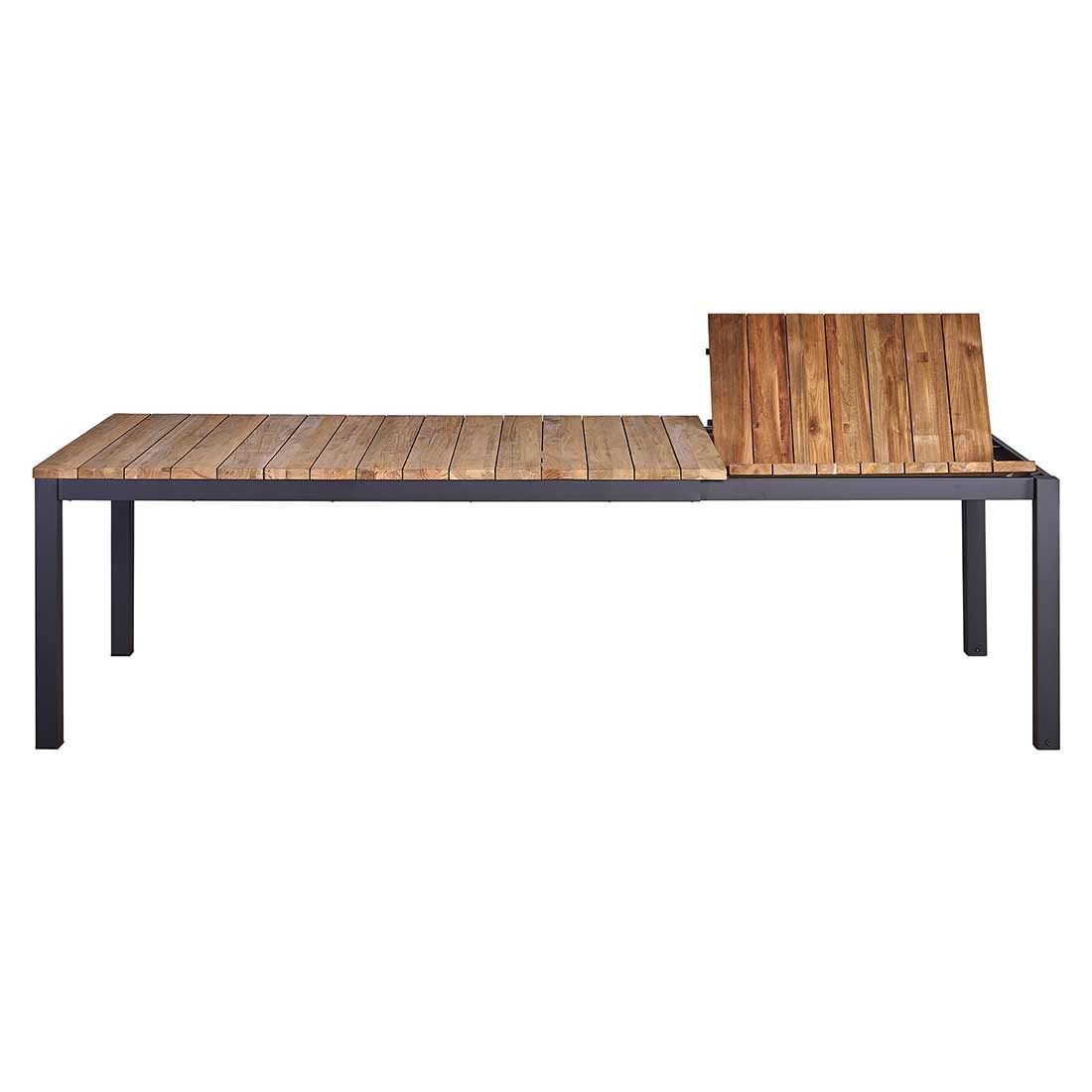 OUTLIV. Zui Diningset 7-tlg. Tisch 180/260x100cm Aluminium/Teak recycelt