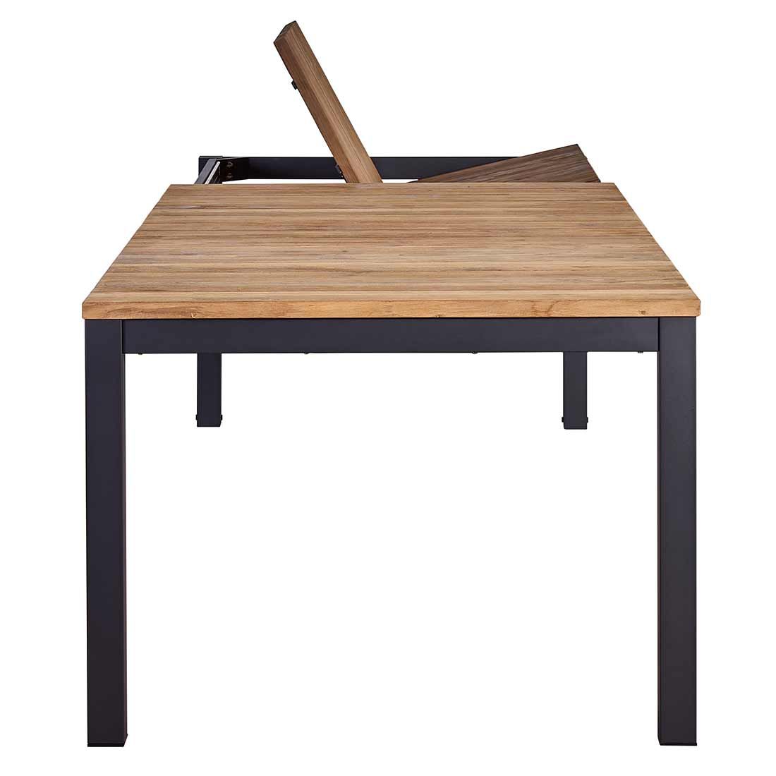 OUTLIV. Zui Diningset 7-tlg. Tisch 180/260x100cm Aluminium/Teak recycelt
