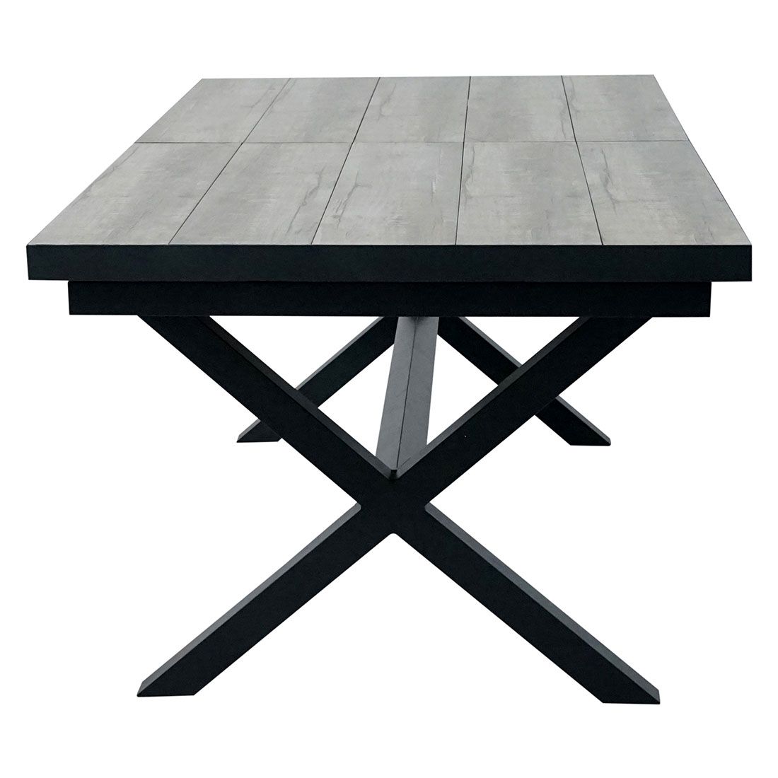 Ploß La Gomera Ausziehtisch 160/210x100cm Aluminium/Keramik