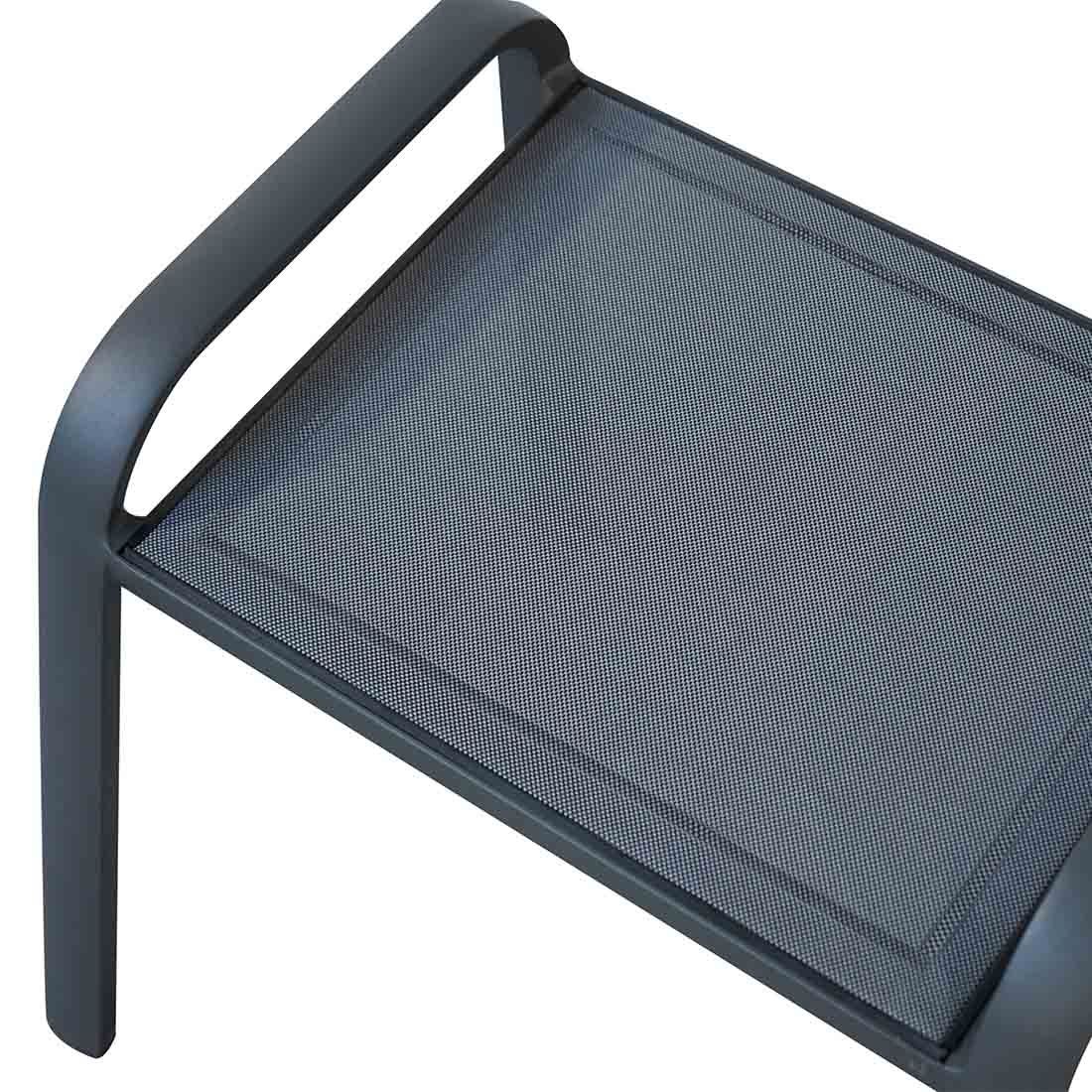 Ploß Tuvalu Hocker Aluminium/Textilene