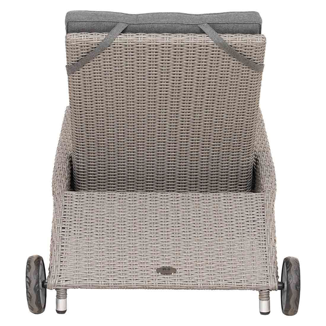 Ploß Vigo Comfort Gartenliege Geflecht/Polster