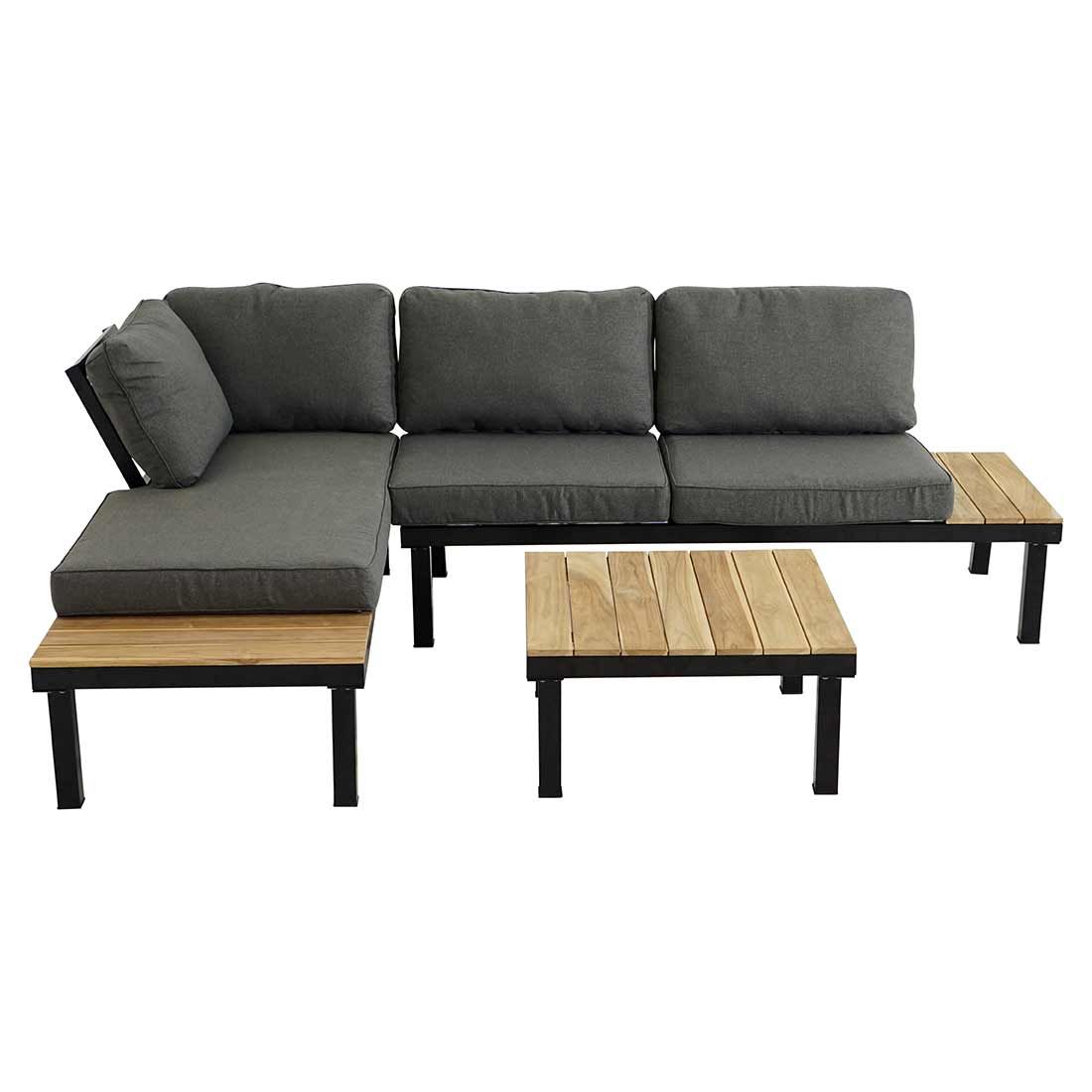 Ploß Xanten Ecklounge Aluminium/Akazie
