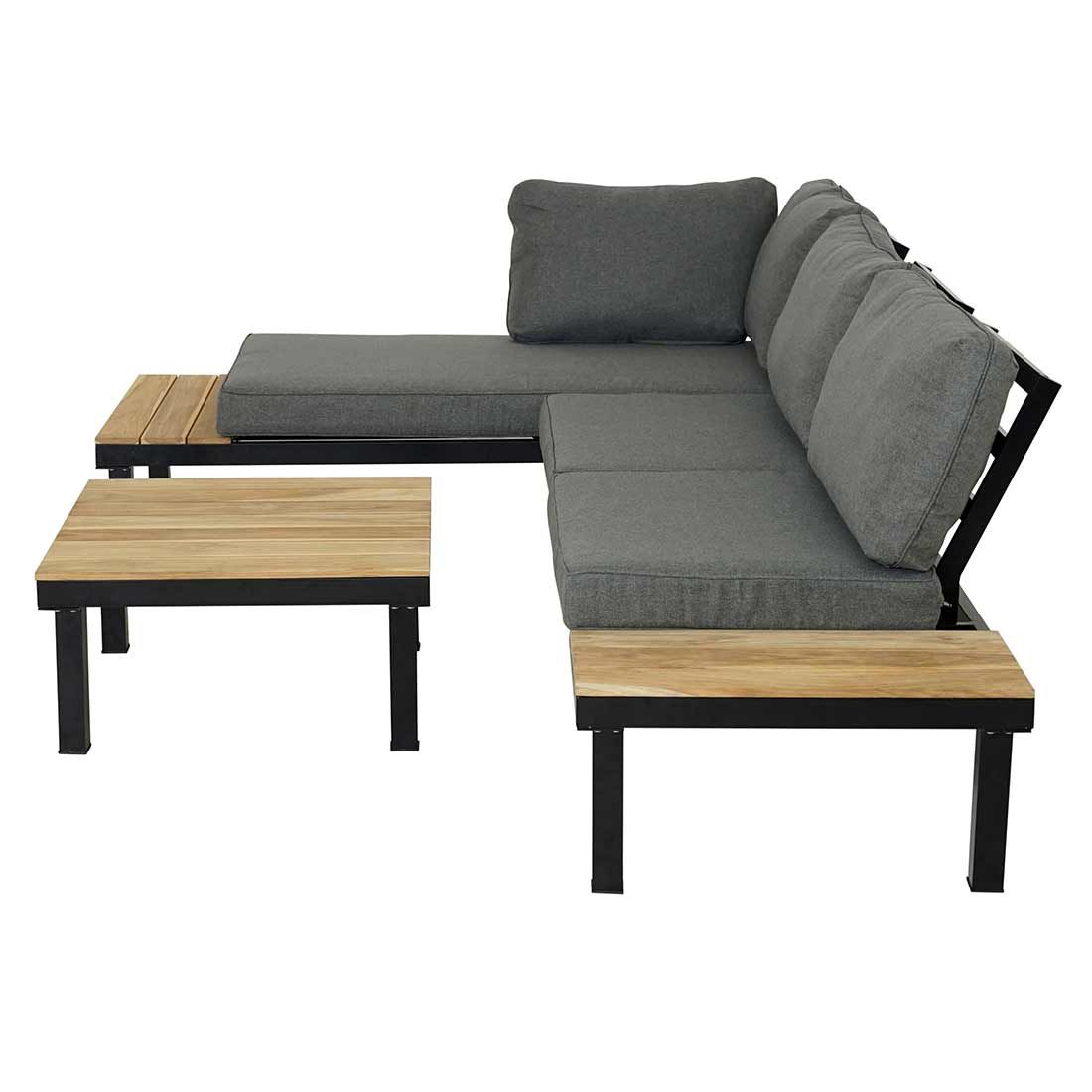 Ploß Xanten Ecklounge Aluminium/Akazie