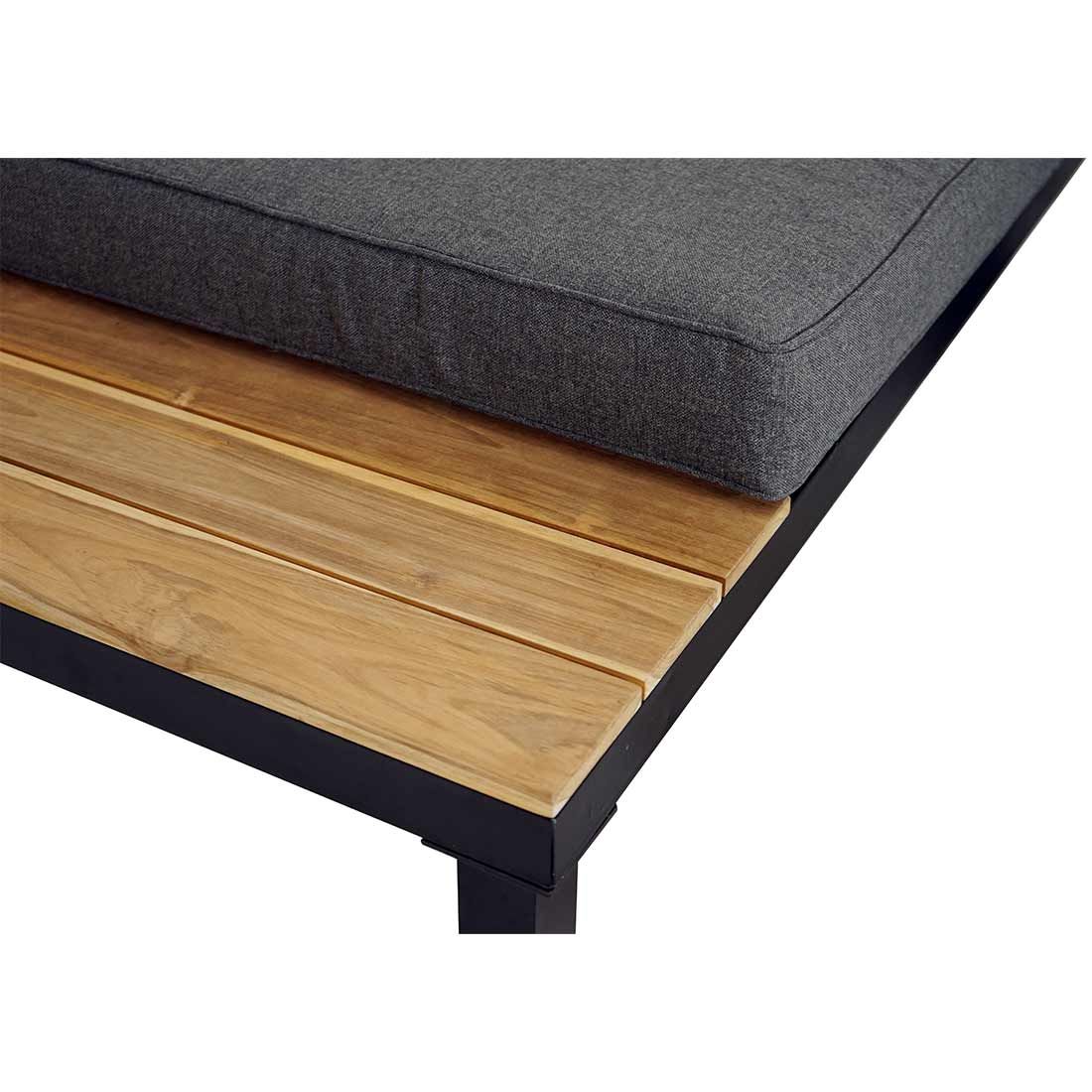 Ploß Xanten Ecklounge Aluminium/Akazie