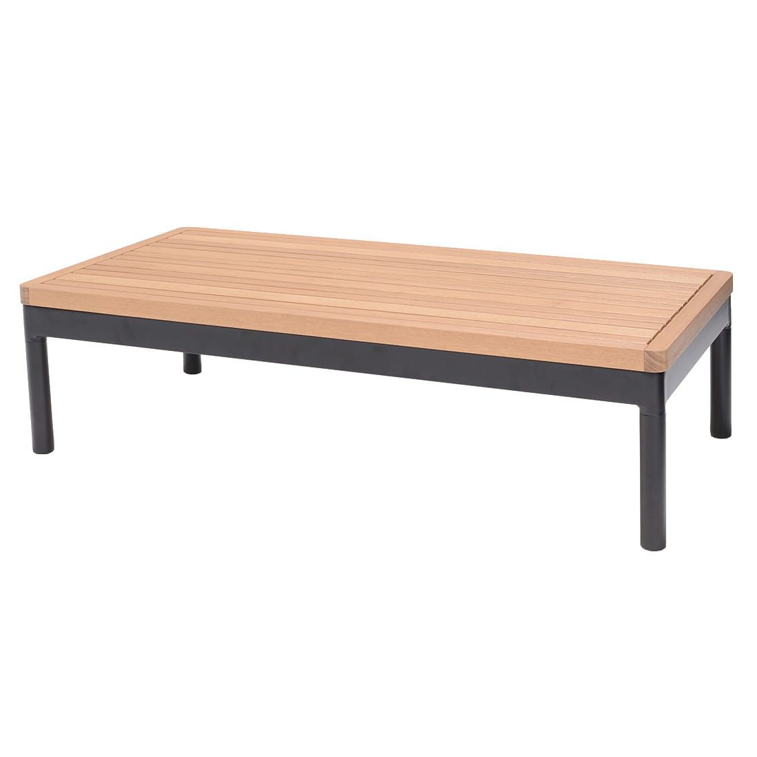 LifestyleGarden Bryde Ecklounge 3-tlg. Aluminium/Teak/Olefin