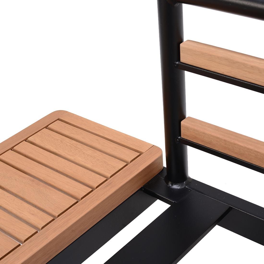 LifestyleGarden Bryde Ecklounge 3-tlg. Aluminium/Teak/Olefin
