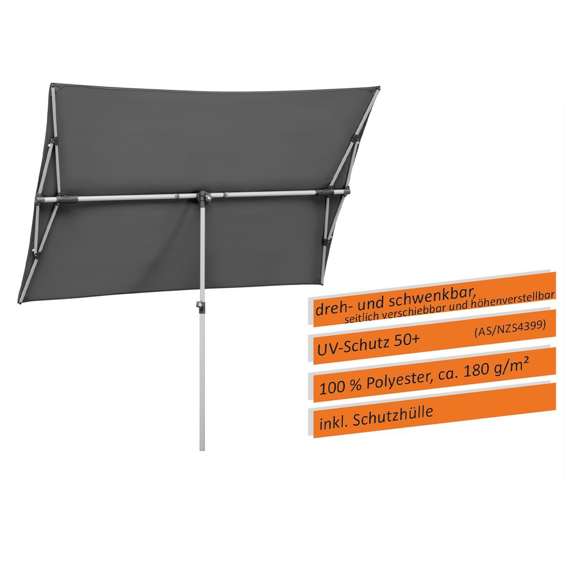 Schneider Novara Balkonschirm 190x140cm