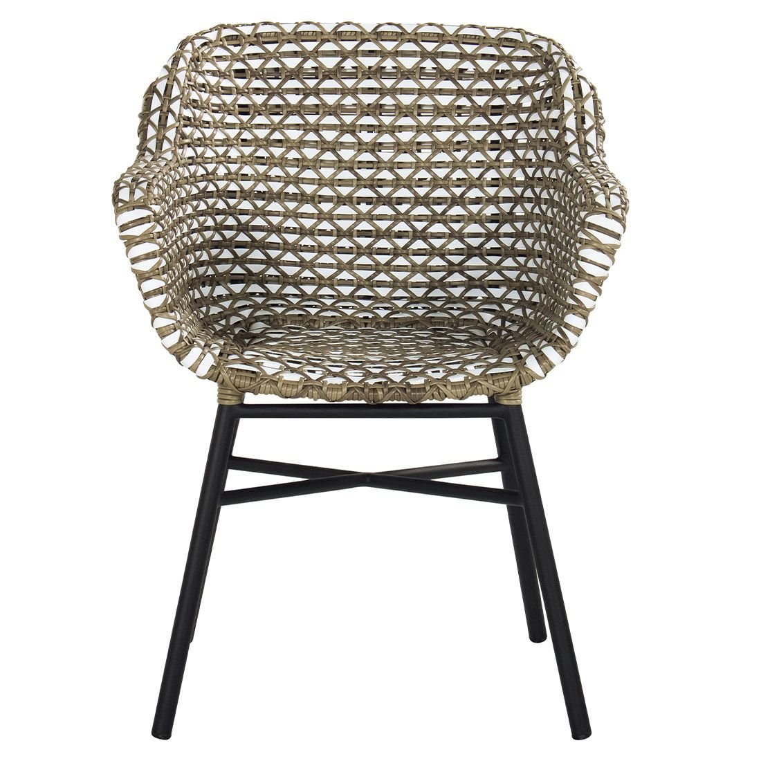 Schöner Wohnen Saba Gartensessel Aluminium/Kunststoff/Polyrattan