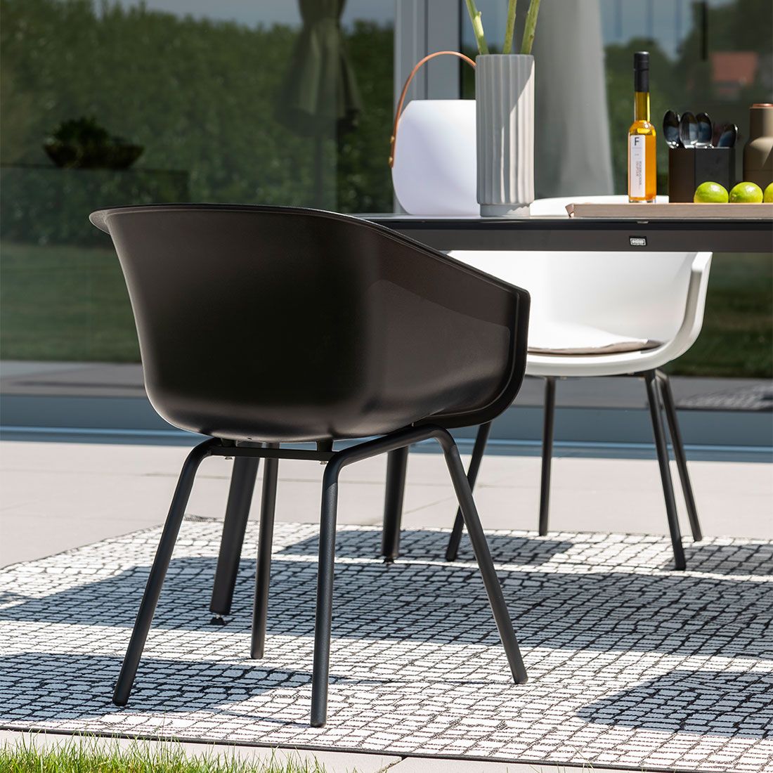 Schöner Wohnen Texel Gartensessel Aluminium/Kunststoff