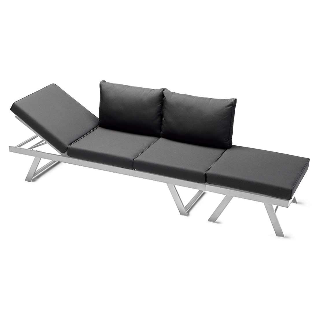 Sieger Auckland Ecklounge 4-tlg. Aluminium/Sunproof®