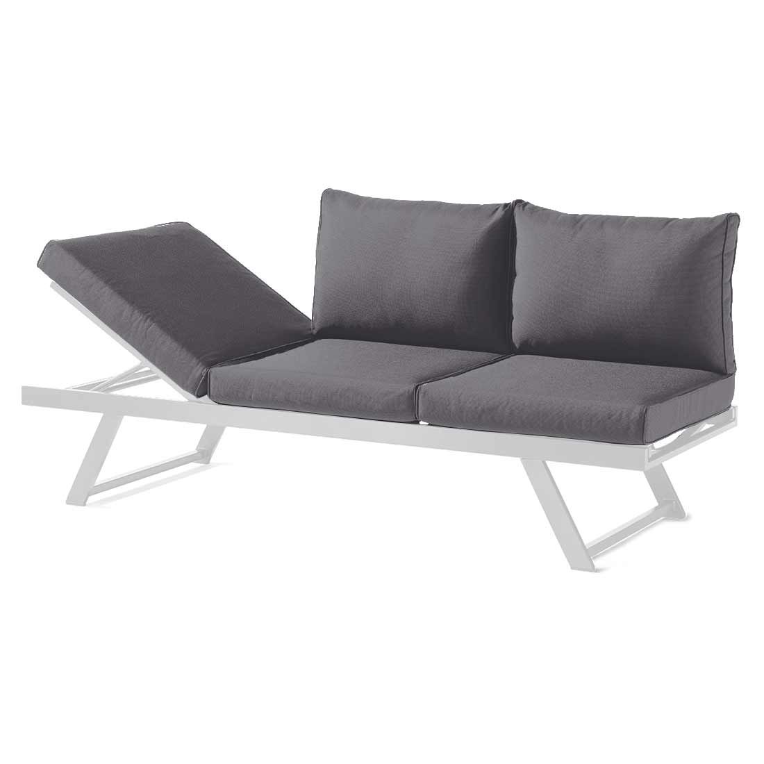 Sieger Auckland Gartensofa Aluminium/Sunproof