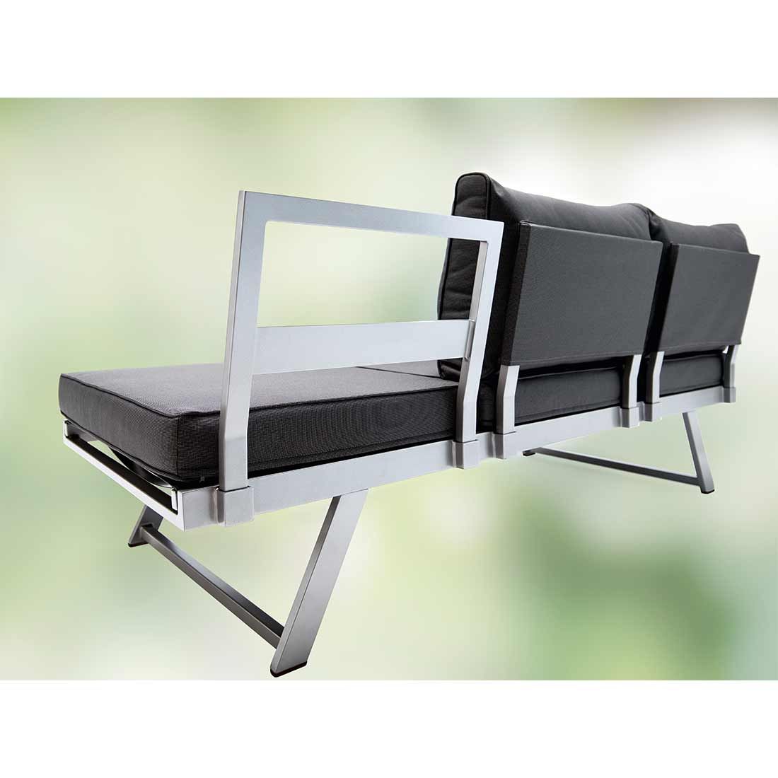 Sieger Auckland Gartensofa Aluminium/Sunproof