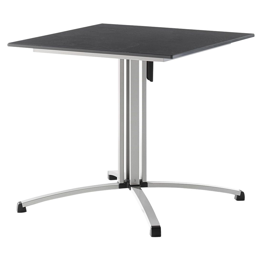 Sieger Gastro Klapptisch 80x80cm Stahl/Vivodur