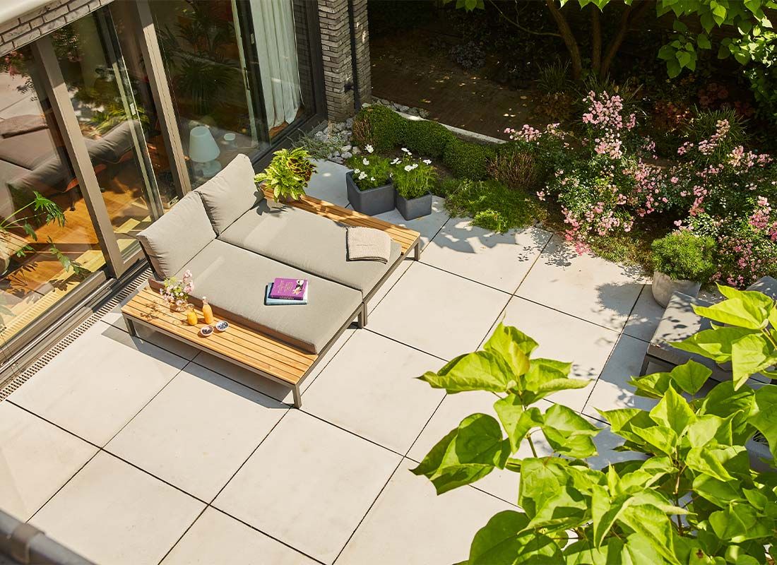 Siena Garden Alvida Loungeliege links Aluminium/Polyester