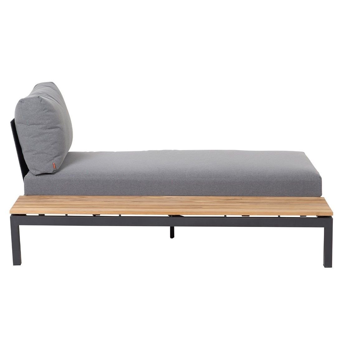 Siena Garden Alvida Loungeliege rechts Aluminium/Polyester