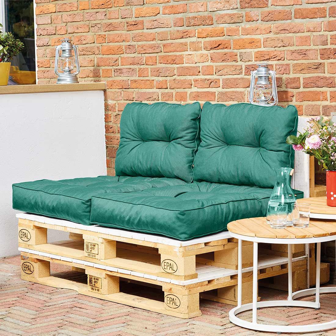 Siena Garden Amaaz Palettenkissen Set Olefin