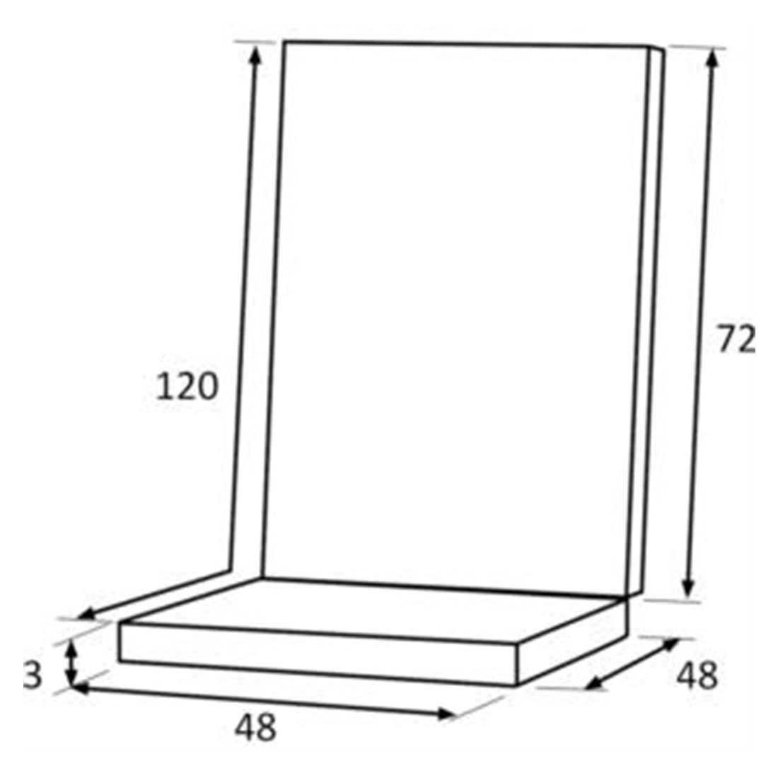 Siena Garden Musica Sesselauflage hoch 120x48x3cm Olefin