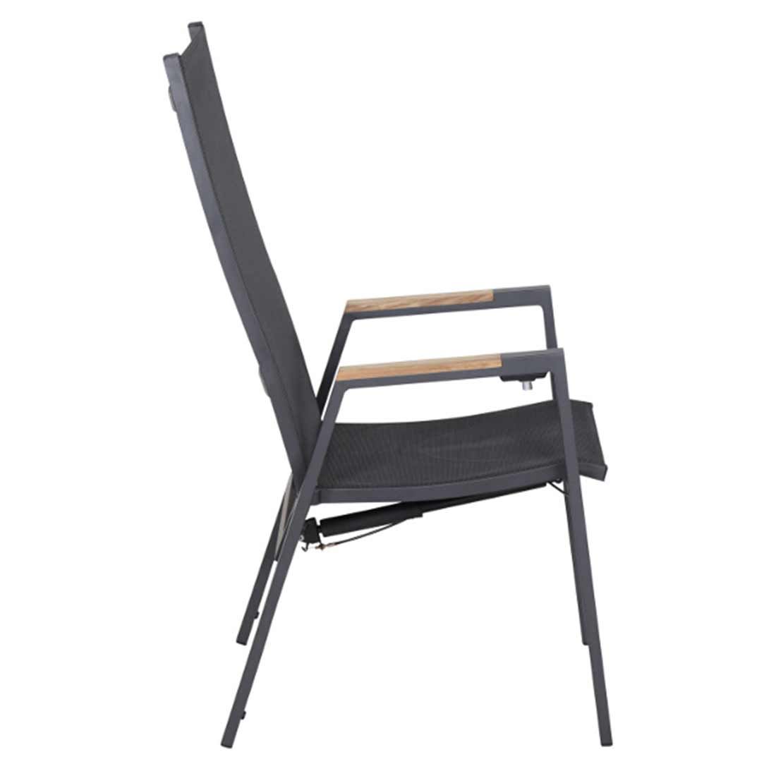 Siena Garden Savona Move Verstellsessel Aluminium/Ranotex