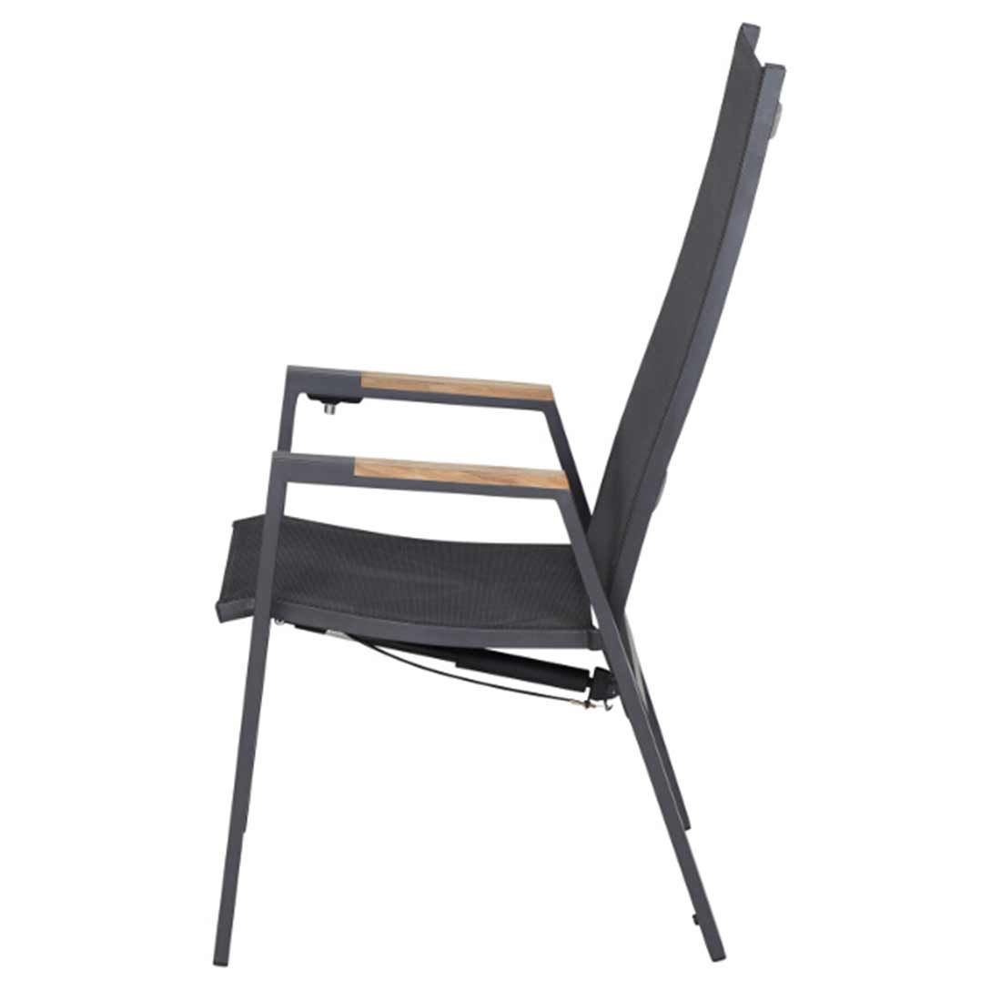 Siena Garden Savona Move Verstellsessel Aluminium/Ranotex