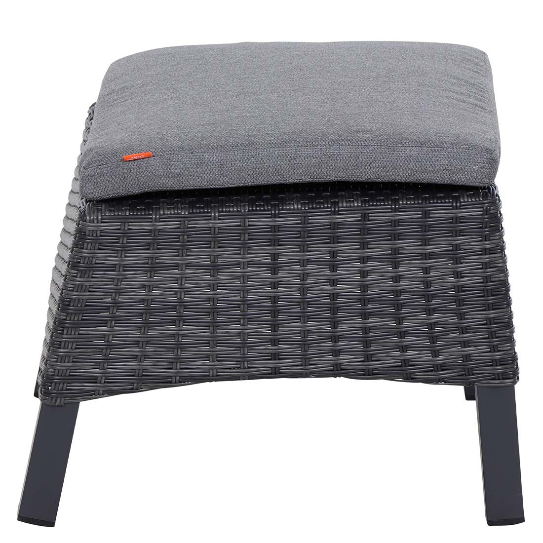 Siena Garden Taranto Hocker Aluminium/Gardino®-Geflecht