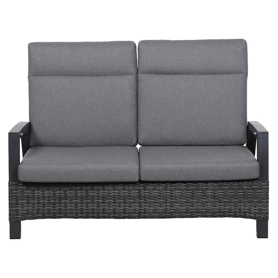 Siena Garden Taranto Loungeset 4-tlg. Aluminium/Gardino®-Geflecht